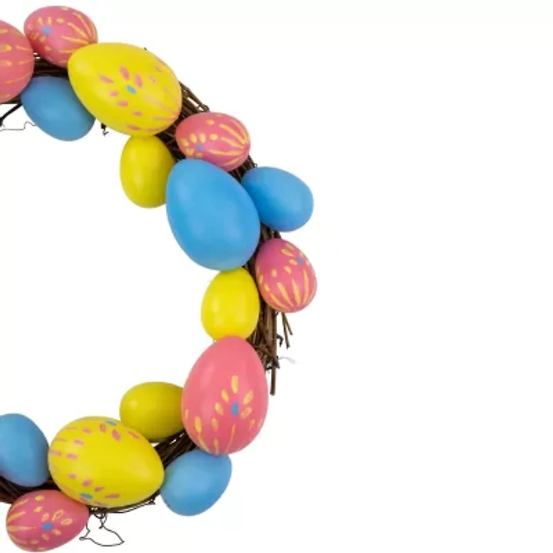 Northlight 10" Easter Egg Wreath