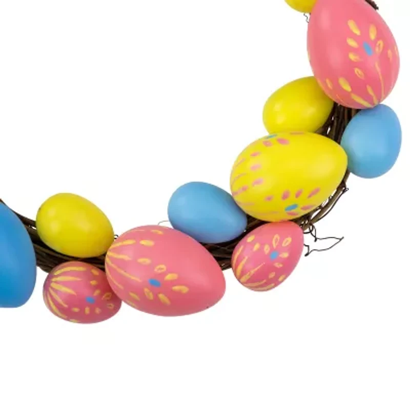 Northlight 10" Easter Egg Wreath