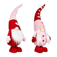 Northlight 23" Knitted Hats Valentines Day Gnome