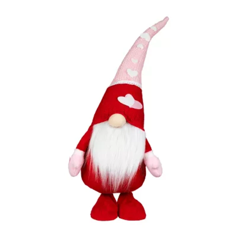 Northlight 23" Knitted Hats Valentines Day Gnome