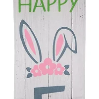 Northlight 71" Welcome And Happy Outdoor Banner