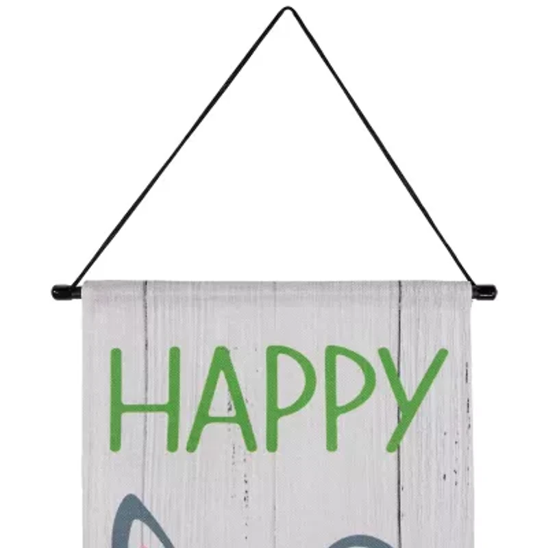 Northlight 71" Welcome And Happy Outdoor Banner