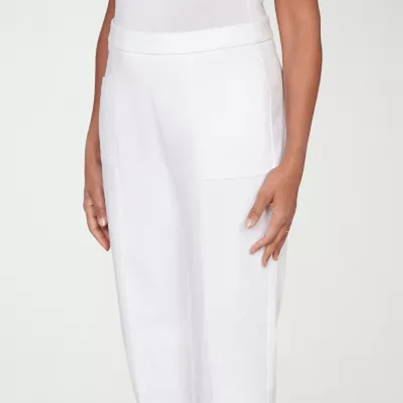 Alfred Dunner Womens Straight Capri Pant
