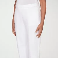 Alfred Dunner Womens Straight Capri Pant