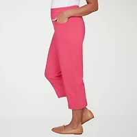 Alfred Dunner Womens Straight Capri Pant