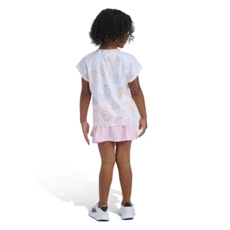 adidas Toddler Girls 2-pc. Skort Set