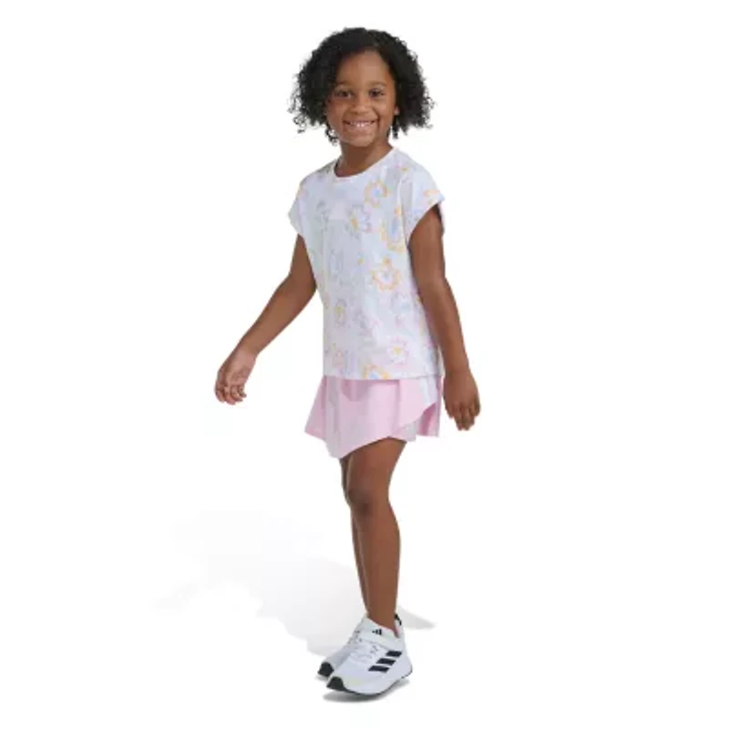 adidas Toddler Girls 2-pc. Skort Set