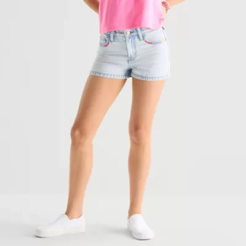 Thereabouts Little & Big Kid Girls Adjustable Waist Shortie Short