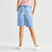 Thereabouts Little & Big Kid Girls Adjustable Waist Bermuda Short