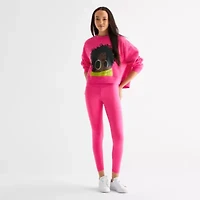 Hope & Wonder Black History Month Melanin Magic Womens Crew Neck Long Sleeve Sweatshirt