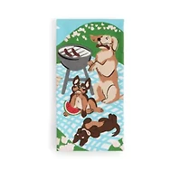 Layerings Dog Picnic 2-pc. Kitchen Towel Set