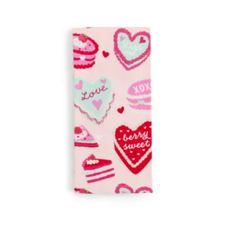 Layerings Heart Cakes 2-pc. Kitchen Towel Set