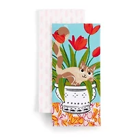 Layerings Spring Cat 2-pc. Kitchen Towel Set