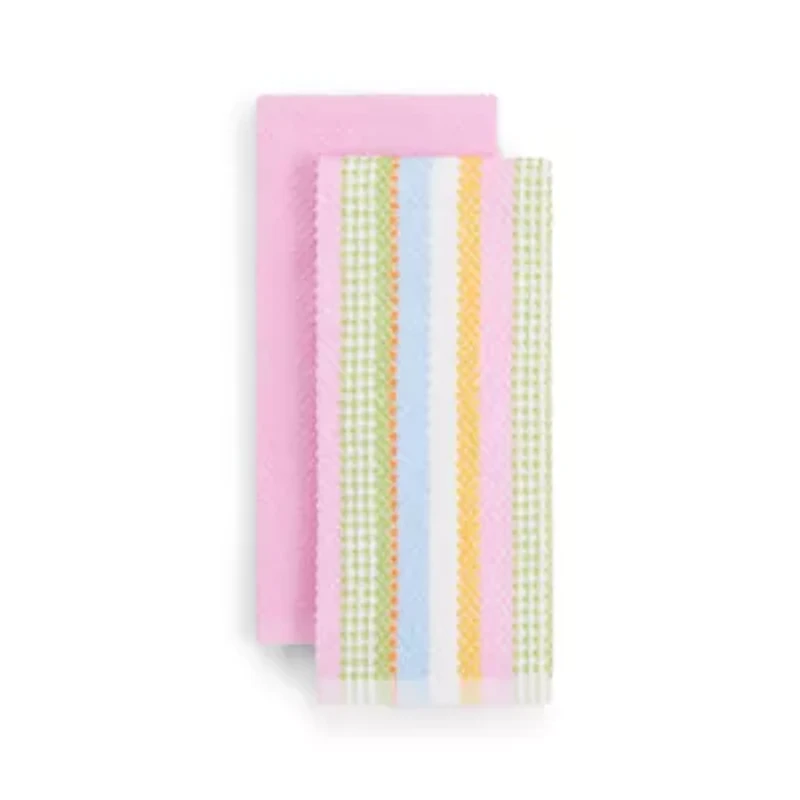 Layerings Joyful Stripe Towel 4-pc. Kitchen Towel Set
