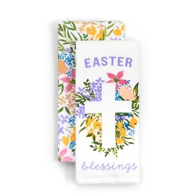 Layerings Easter Blessings 2-pc. Kitchen Towel Set