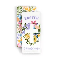 Layerings Easter Blessings 2-pc. Kitchen Towel Set