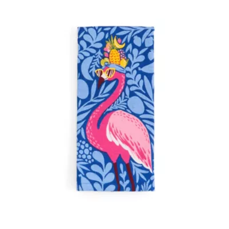 Layerings Pink Flamingo 2-pc. Kitchen Towel Set