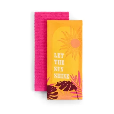 Layerings Summer Sunset 2-pc. Kitchen Towel Set