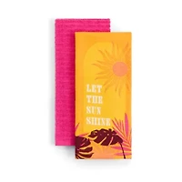 Layerings Summer Sunset 2-pc. Kitchen Towel Set