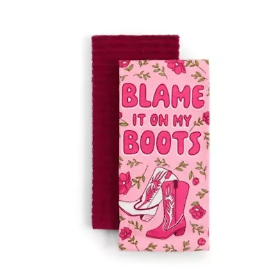 Layerings Summer Boots 2-pc. Kitchen Towel Set