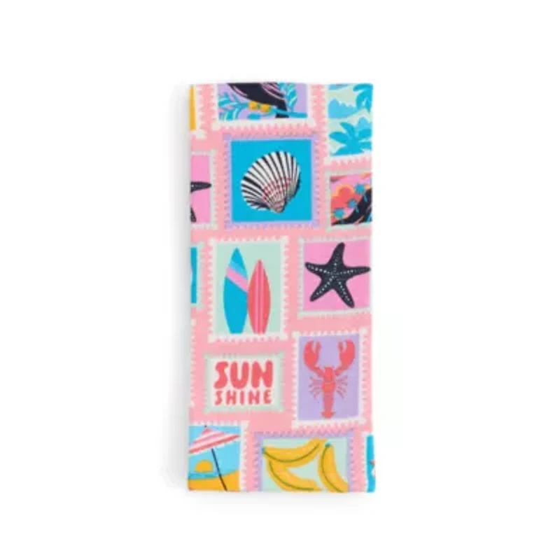 Layerings Vacay Stamp 2-pc. Kitchen Towel Set
