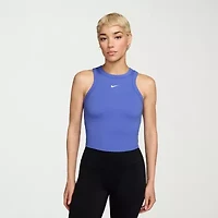 Nike Womens High Neck Sleeveless Active Tank Top