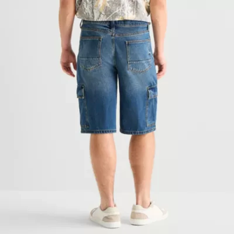 Arizona Baggy Mens 12" Mid Rise Denim Short