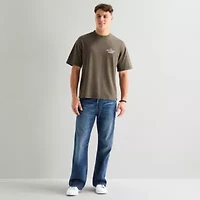 Arizona Mens Crew Neck Short Sleeve Boxy Fit Graphic T-Shirt