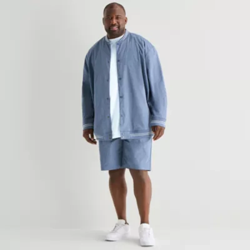 Shaquille O'Neal XLG™ Mens Lightweight Big and Tall Bomber Jacket