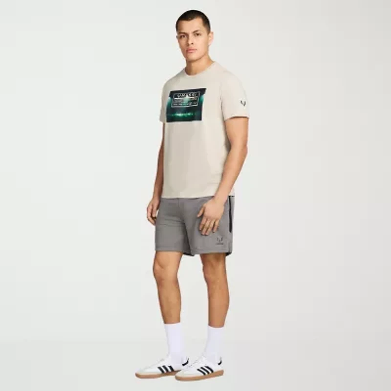 MESSI Collection Mens Round Neck Short Sleeve Regular Fit Graphic T-Shirt