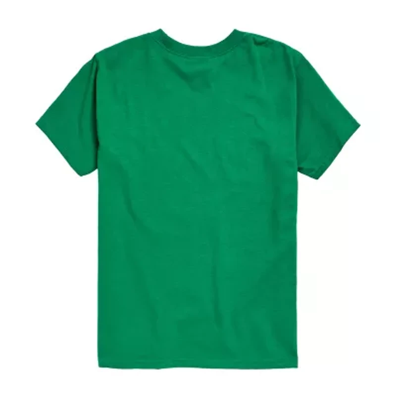 Disney Collection Little & Big Kid Boys Crew Neck Short Sleeve Regular Fit Graphic T-Shirt