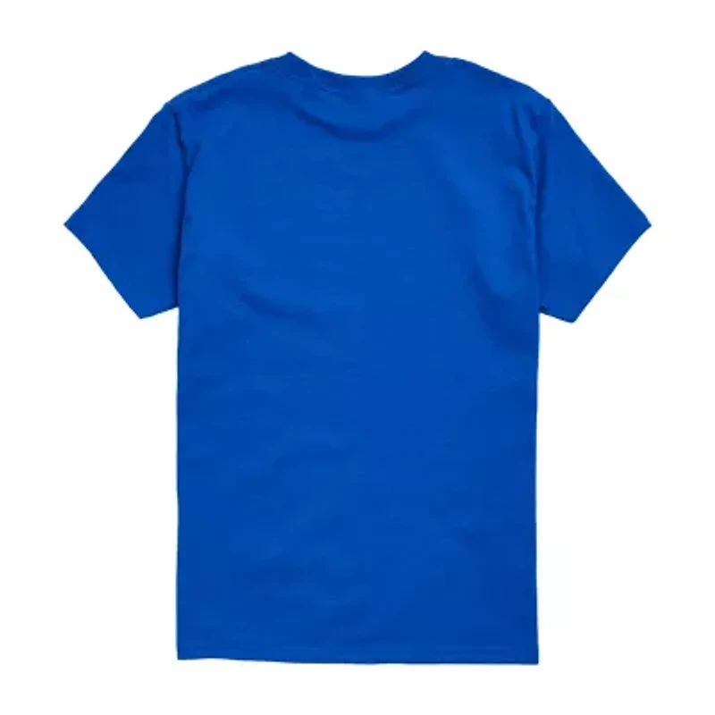 Disney Collection Little & Big Kid Boys Crew Neck Short Sleeve Regular Fit Mickey and Friends Graphic T-Shirt