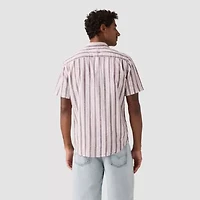 Levi's® Mens Short Sleeve Regular Fit Button-Down Shirt
