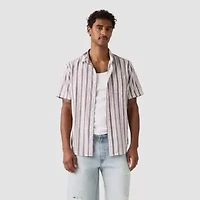 Levi's® Mens Short Sleeve Regular Fit Button-Down Shirt