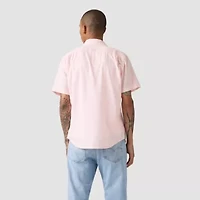 Levi's® Mens Short Sleeve Regular Fit Button-Down Shirt