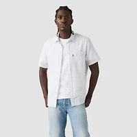 Levi's® Mens Short Sleeve Regular Fit Button-Down Shirt