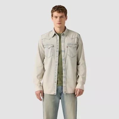 Levi's® Mens Long Sleeve Western Shirt
