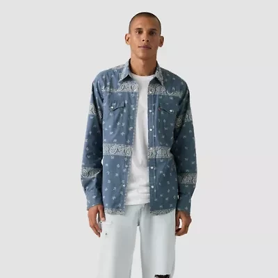 Levi's® Mens Long Sleeve Western Shirt