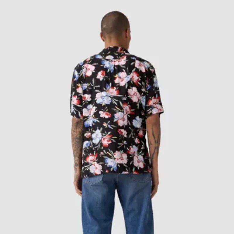 Levi's® Mens Short Sleeve Regular Fit Button-Down Shirt