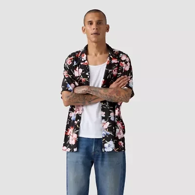 Levi's® Mens Short Sleeve Regular Fit Button-Down Shirt