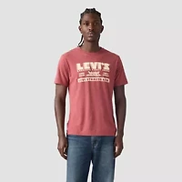 Levi's® Mens Crew Neck Short Sleeve Regular Fit Graphic T-Shirt