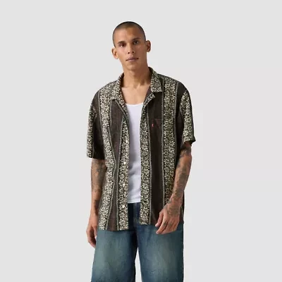 Levi's® Mens Short Sleeve Regular Fit Button-Down Shirt