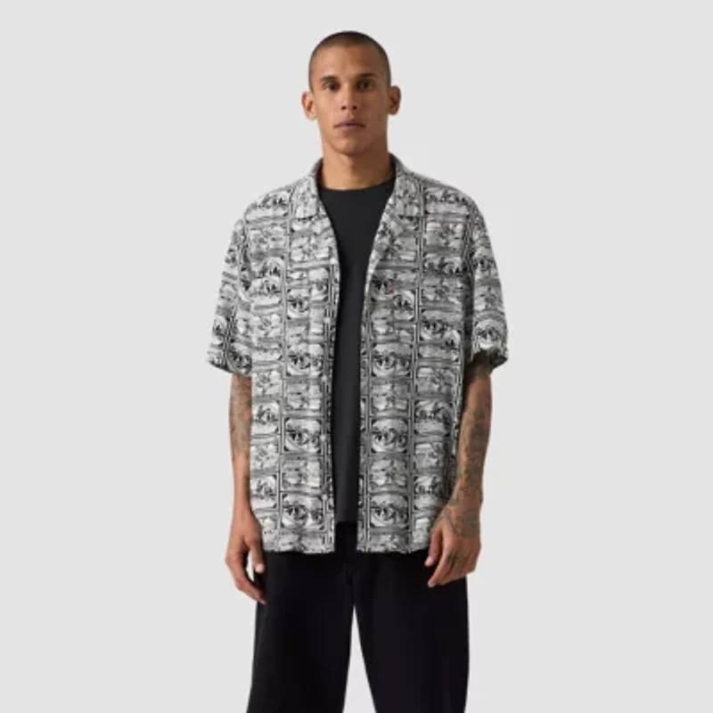 Levi's® Mens Short Sleeve Camp Shirt