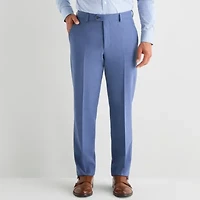 Stafford Smart Tech Mens Stretch Fabric Classic Fit Flat Front Suit Pant