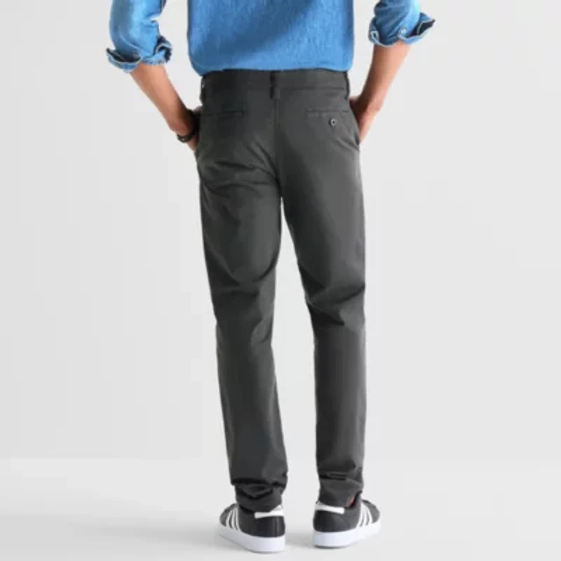 mutual weave Standard Chino Mens Slim Fit Flat Front Pant