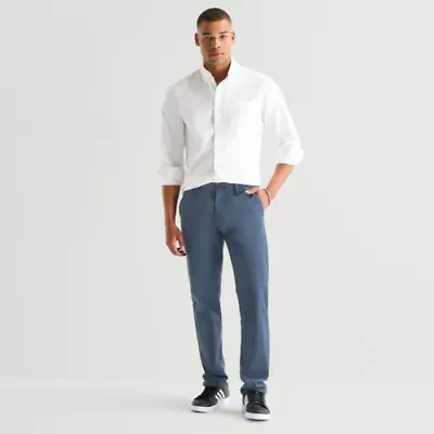 mutual weave Standard Chino Mens Slim Fit Flat Front Pant