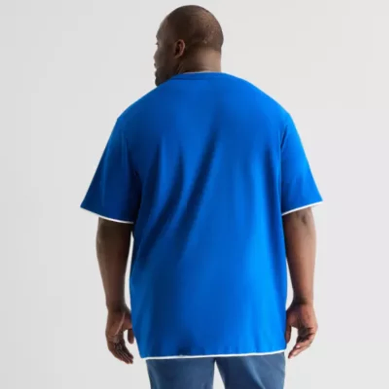 Shaquille O'Neal XLG™ Mens Crew Neck Short Sleeve Big and Tall T-Shirt