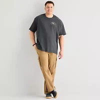 Arizona Mens Crew Neck Short Sleeve Big and Tall T-Shirt