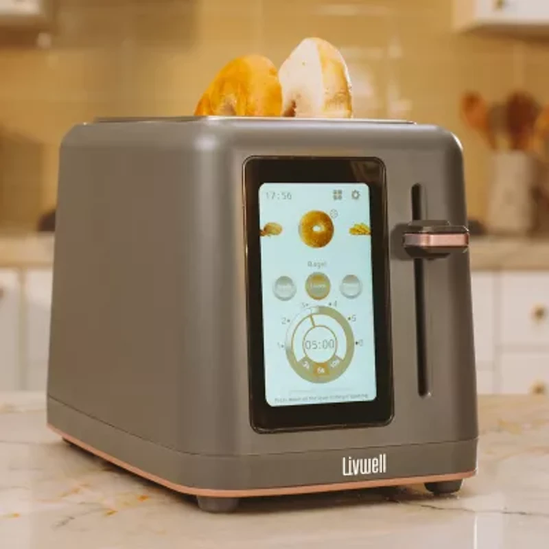 Livwell Touch Iq 2 Slice Electric Toaster