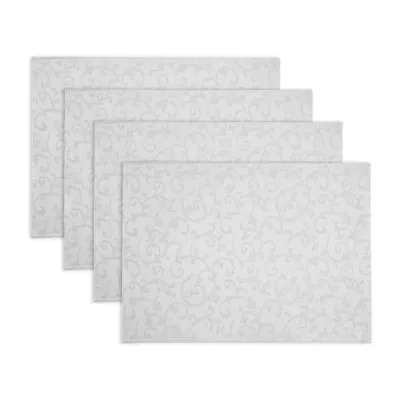 Lenox Opal Innocence Platinum  Set of 4Placemats
